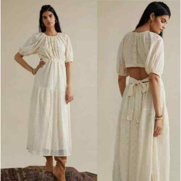 NWT Anthropologie Verb by Pallavi SingheeOpen Back Maxi 14 - Main Image